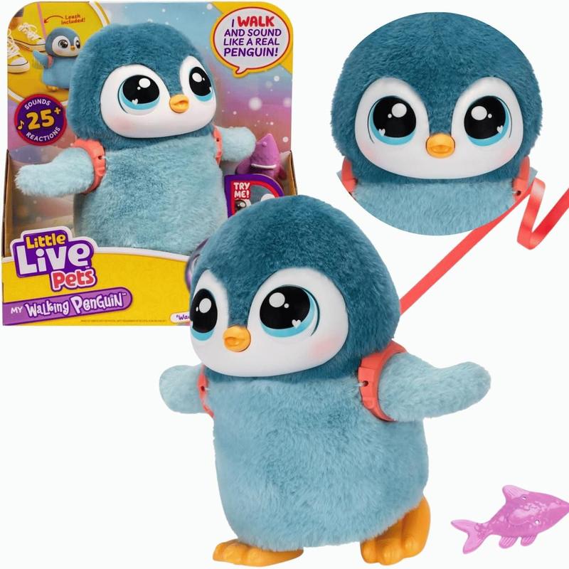 Boneco Interativo Pinguim Little Live Pets My Pet Fun F01726 - Fun
